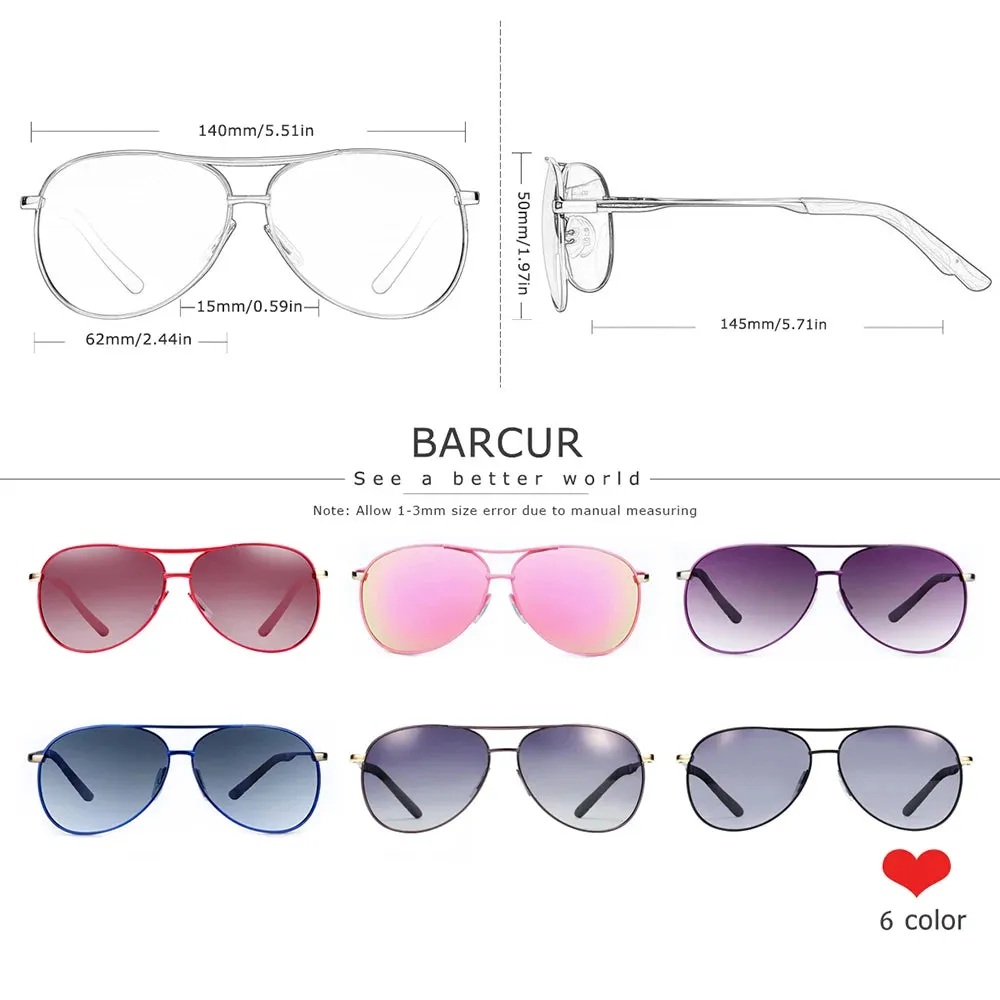 Men Gradient Women Sunglasses Polarized Sun glasses for Men Pilot