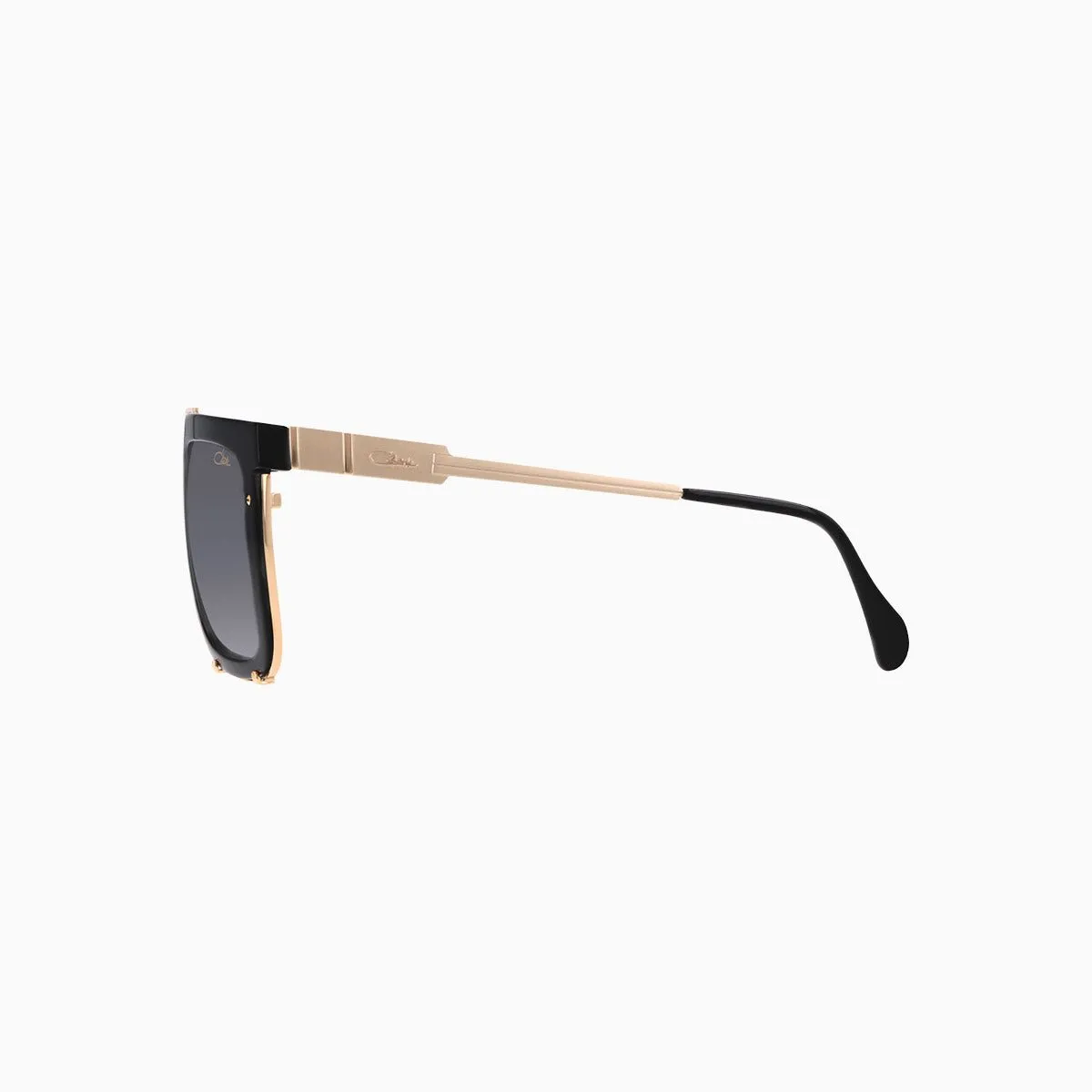 Men's Cazal 648 001 Black Gold Sunglasses