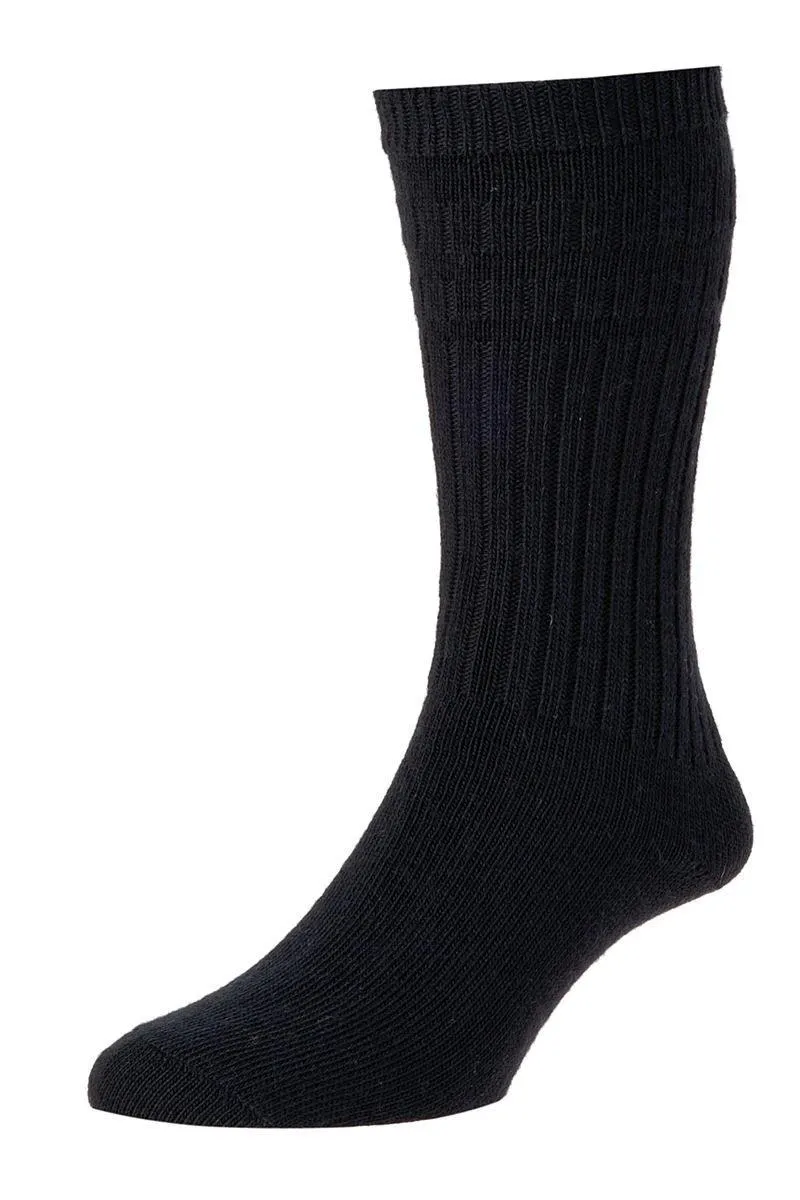 Men's Non-Elastic Softop Thermal Wool Socks (HJ95), Multiple Colour Options