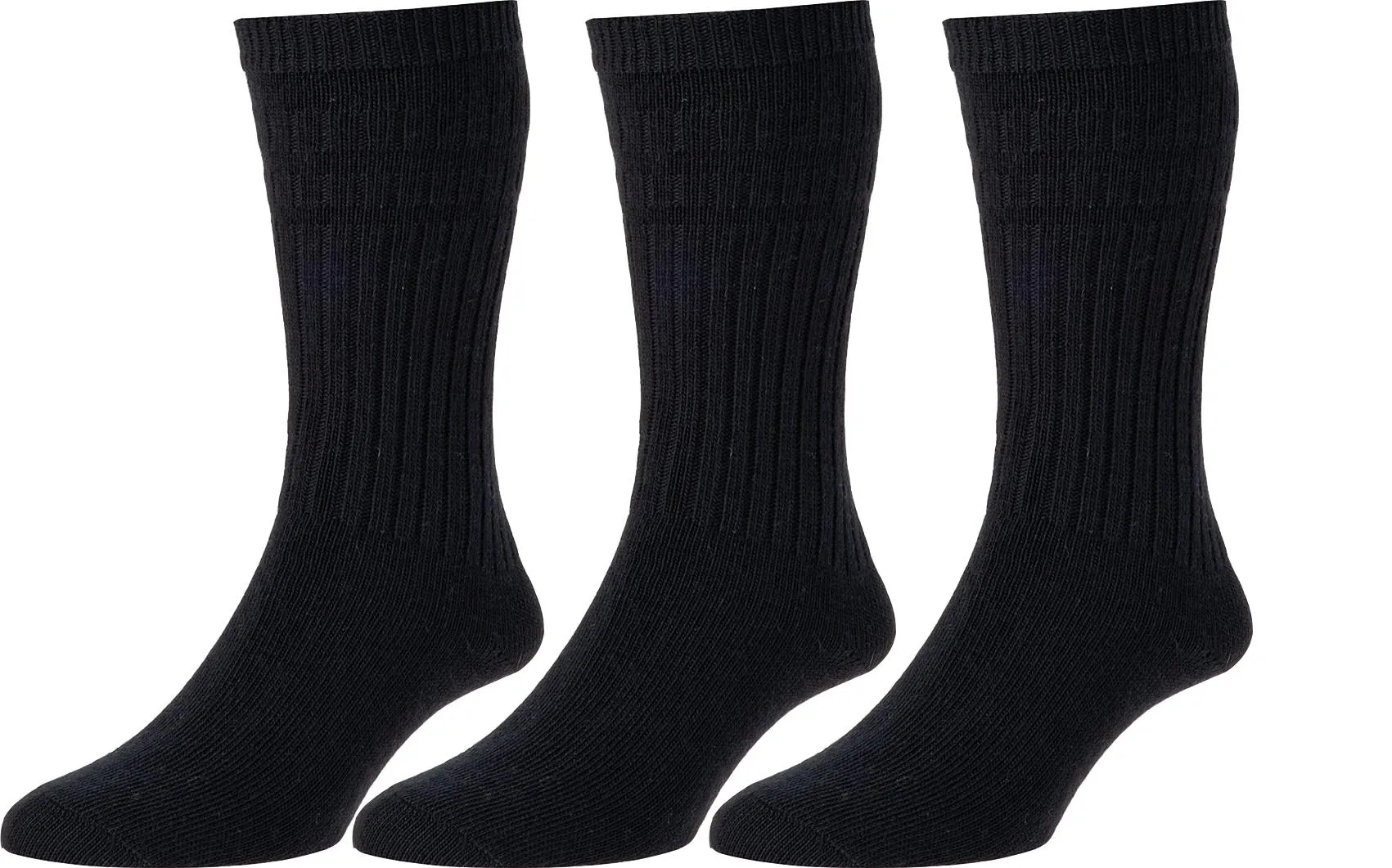 Men's Non-Elastic Softop Thermal Wool Socks (HJ95), Multiple Colour Options