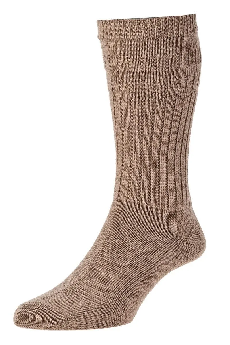 Men's Non-Elastic Softop Thermal Wool Socks (HJ95), Multiple Colour Options