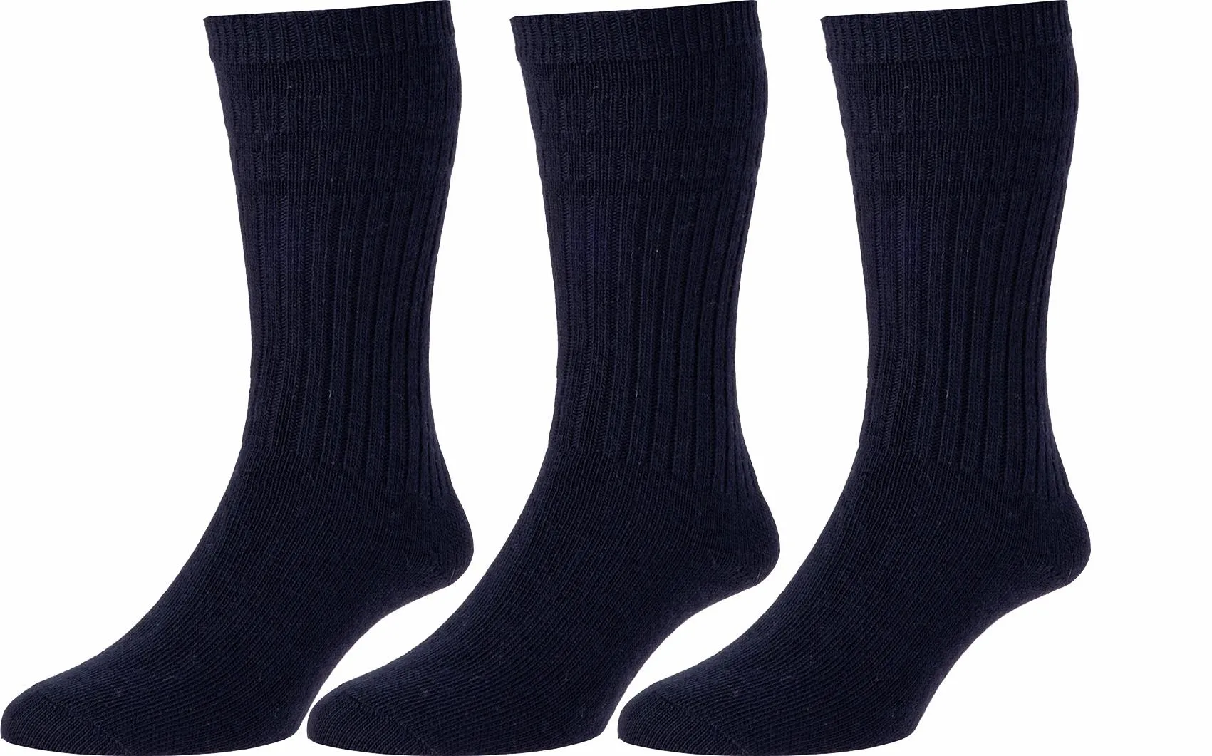 Men's Non-Elastic Softop Thermal Wool Socks (HJ95), Multiple Colour Options