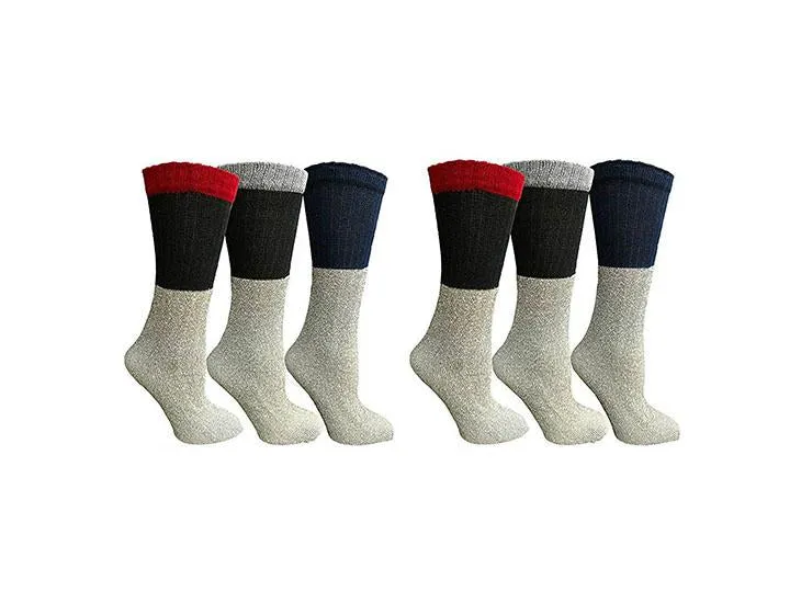 Men’s or Women’s Thermal Socks (6-Pairs)