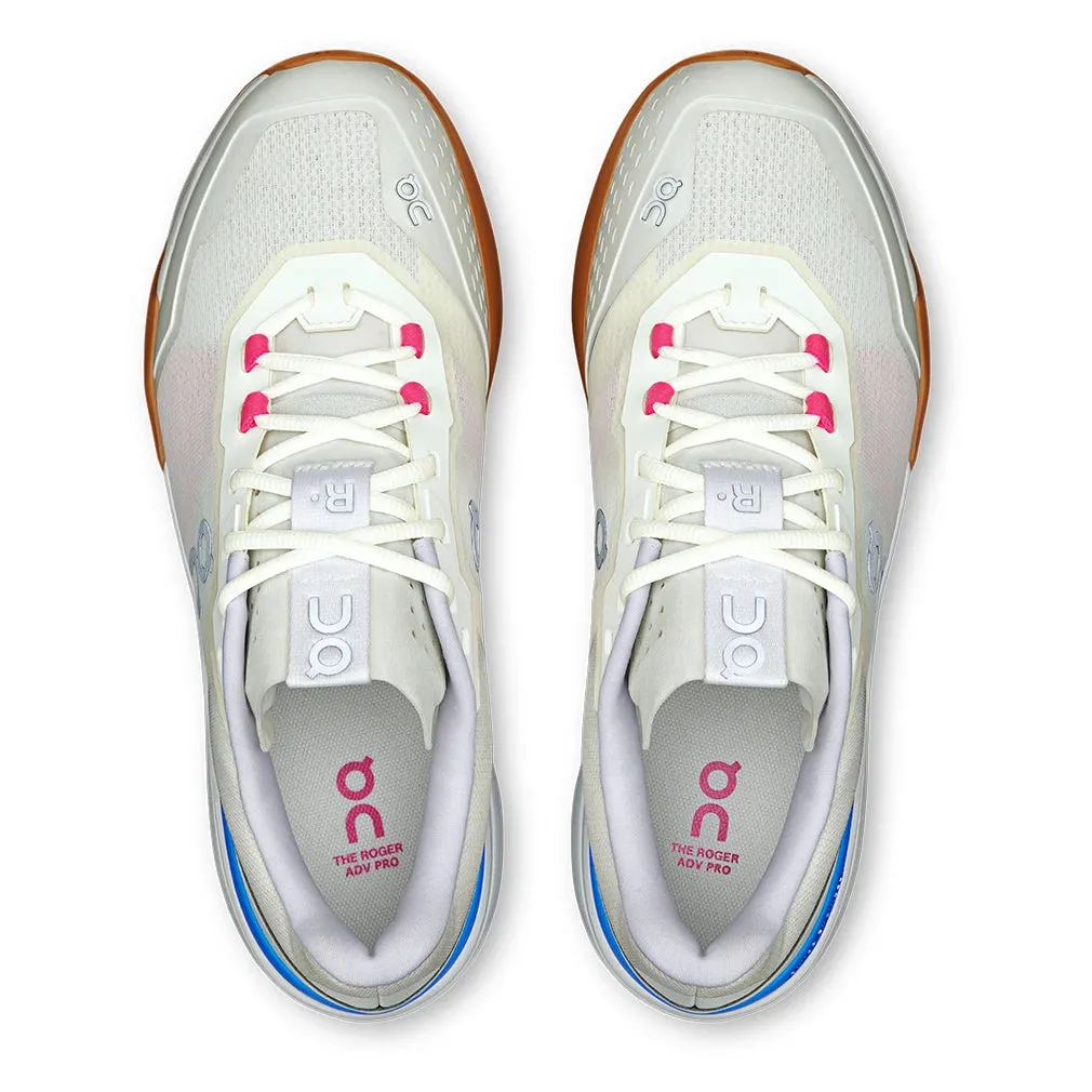 Men`s THE ROGER Advantage Pro Tennis Shoes Ivory and Malibu