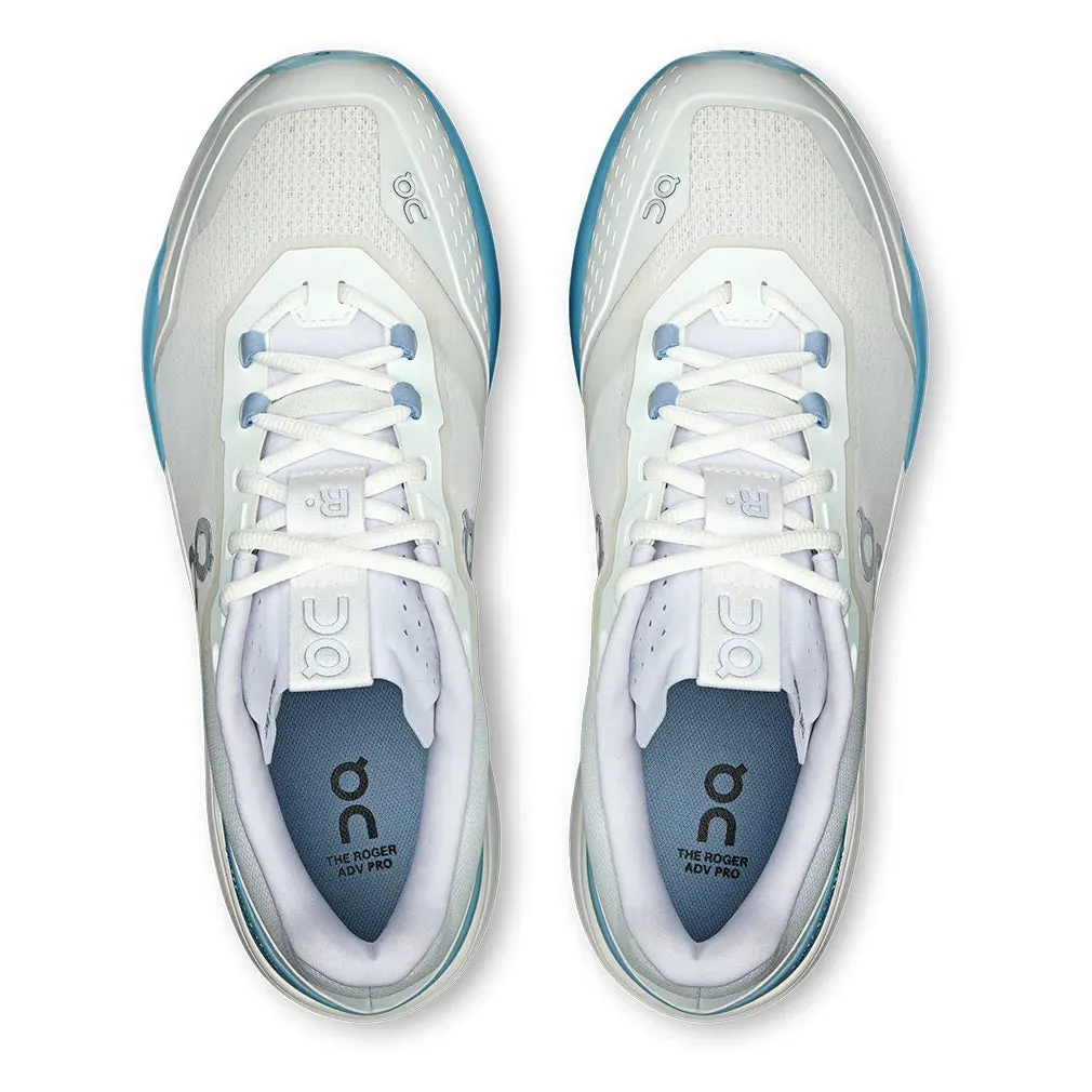 Men`s THE ROGER Advantage Pro Tennis Shoes White and Chambray