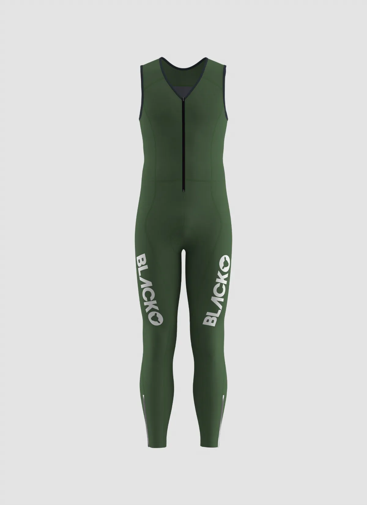 Men's ThermoFleece Tights - Black Forest