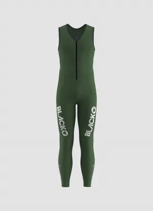 Men's ThermoFleece Tights - Black Forest