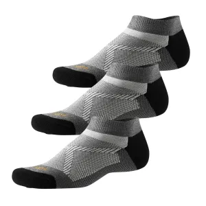 MERINO WOOL CUSHIONED RUNNING ANKLE SOCKS 3PACK
