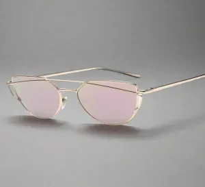 Metal Crossbar Sunglasses