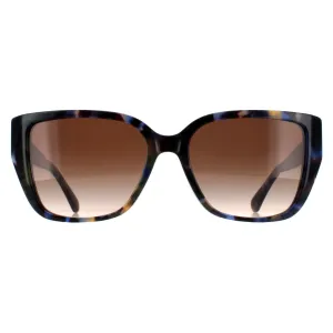 Michael Kors Sunglasses MK2199 Acadia 395213 Bright Blue Tortoise Brown Gradient