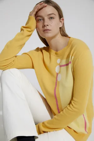 Mimosa Cashmere Crewneck
