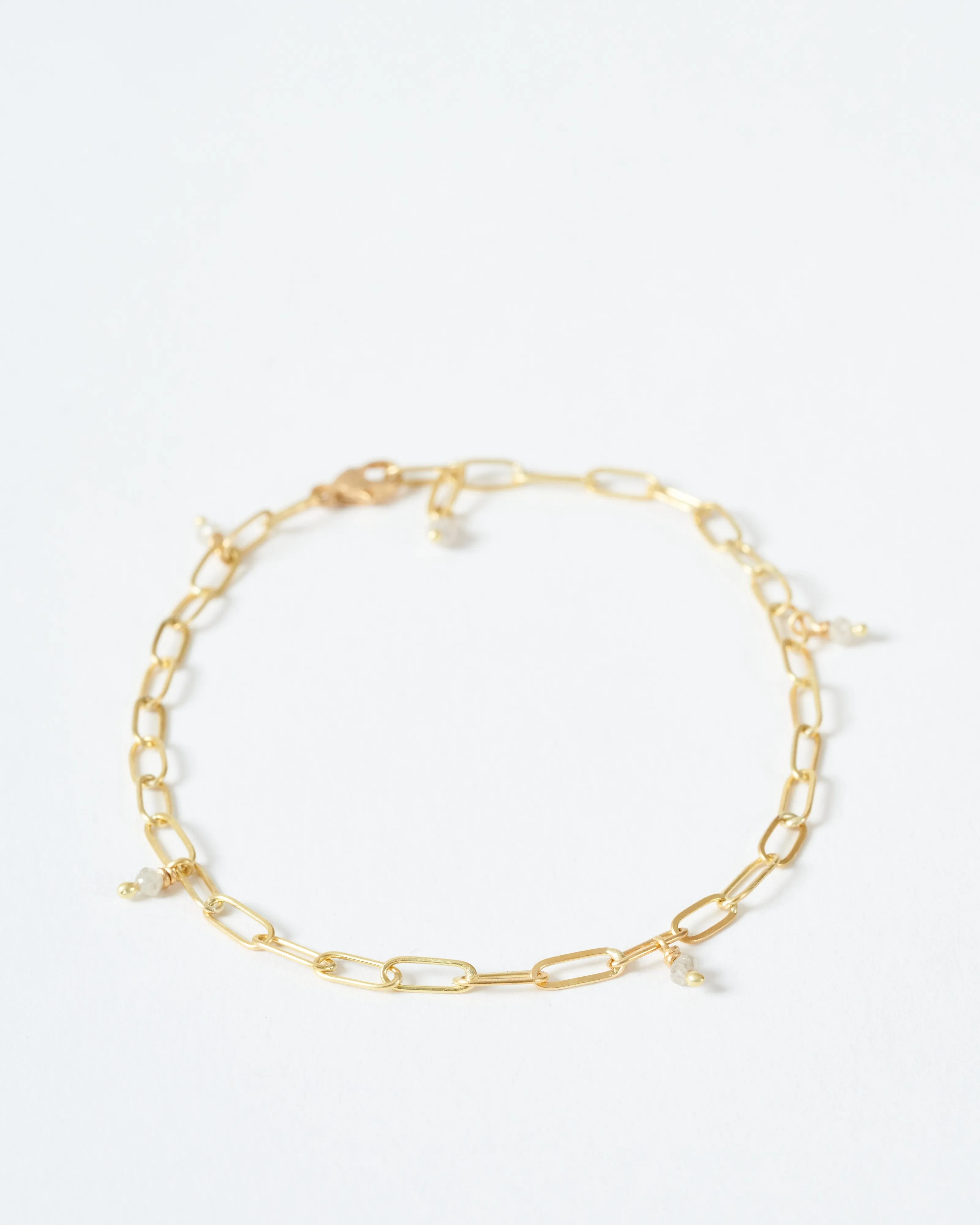 mini popsicle bracelet with diamonds