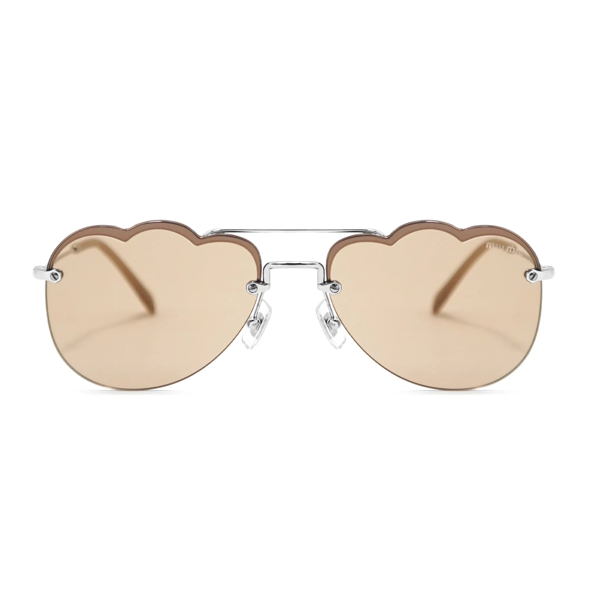 Miu Miu Aviator Sunglasses SMU56US 1BC176 58