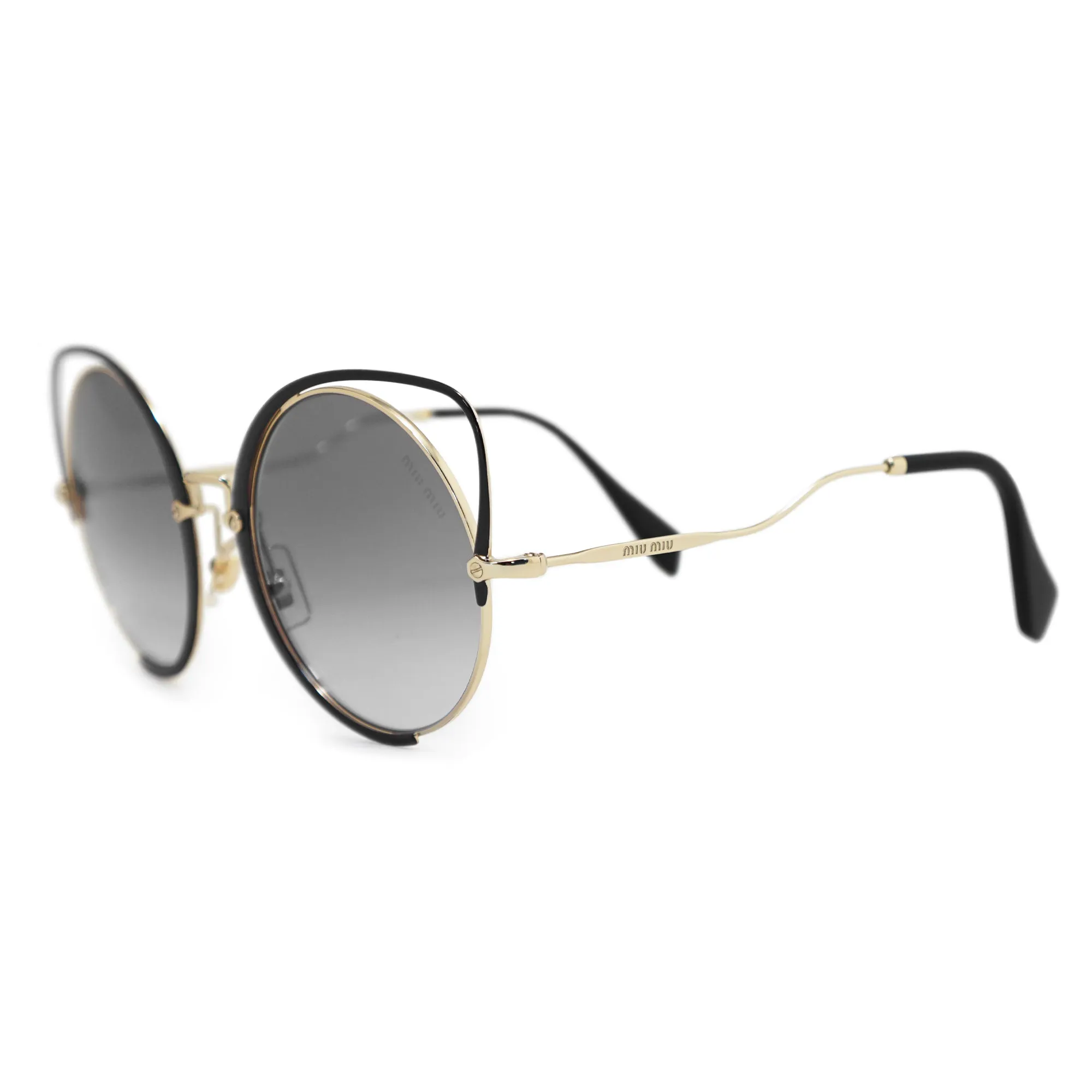 Miu Miu Round Sunglasses SMU51TS 1AB0A7 54