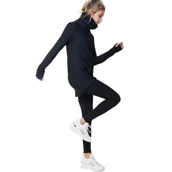 Mondor 4790 Thermal Footless Tights Black - Child