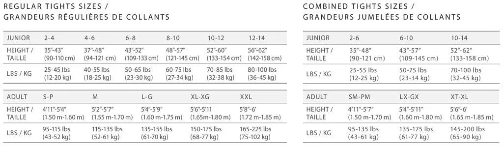 Mondor 4790 Thermal Footless Tights Black - Child