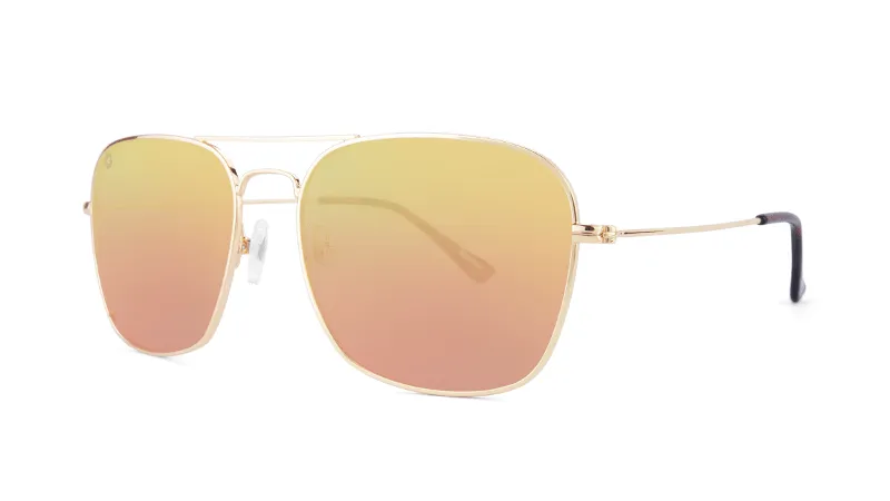 Mount Evans Gold/Copper Polarized Aviator style