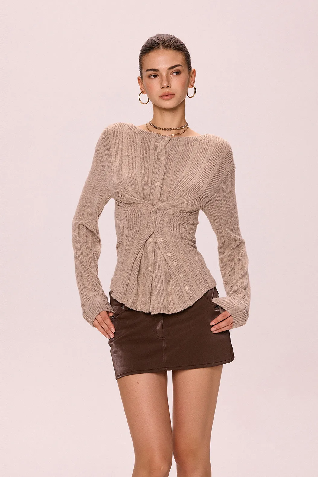 Multi Styling Knit Sweater