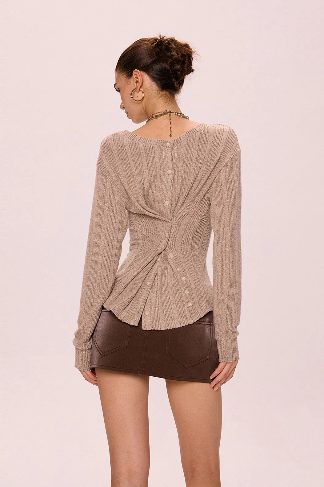 Multi Styling Knit Sweater