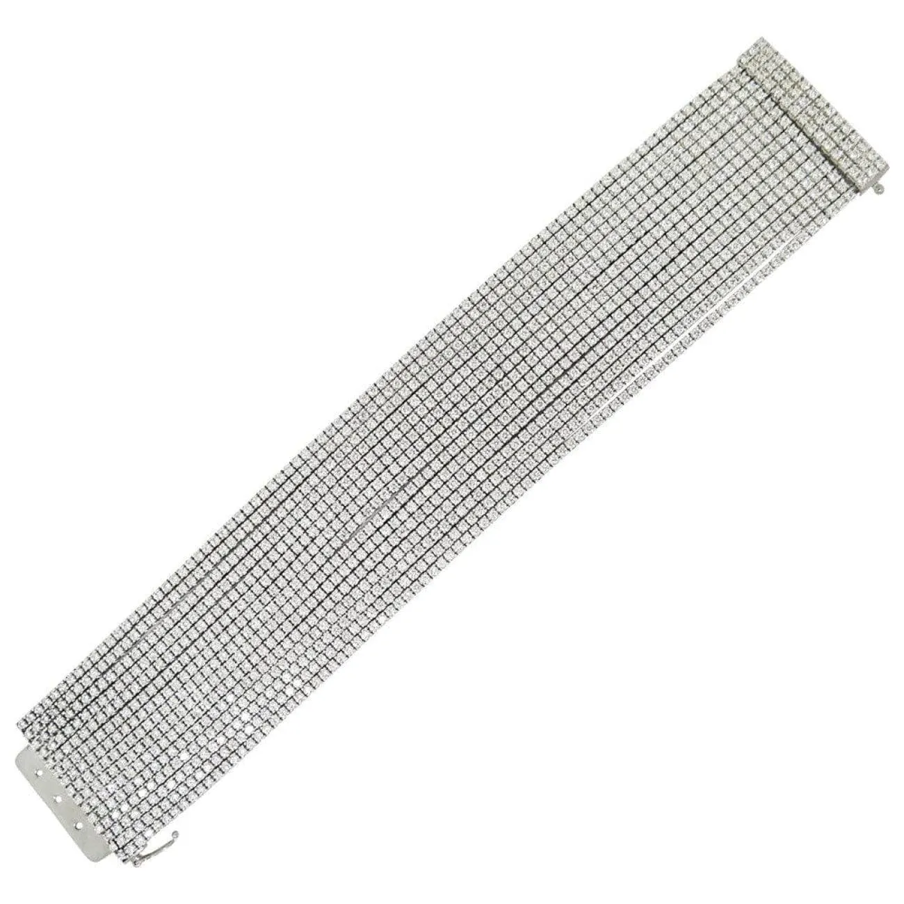 Multistrand Diamond Bracelet