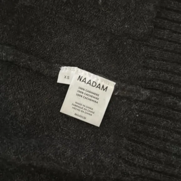Nadaam 100% cashmere boyfriend sweater