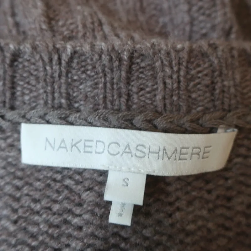 Naked Cashmere Crewneck Sweater Adobe Size Small