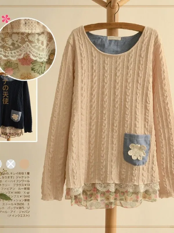 nancy fancy cable knit