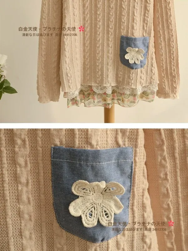 nancy fancy cable knit