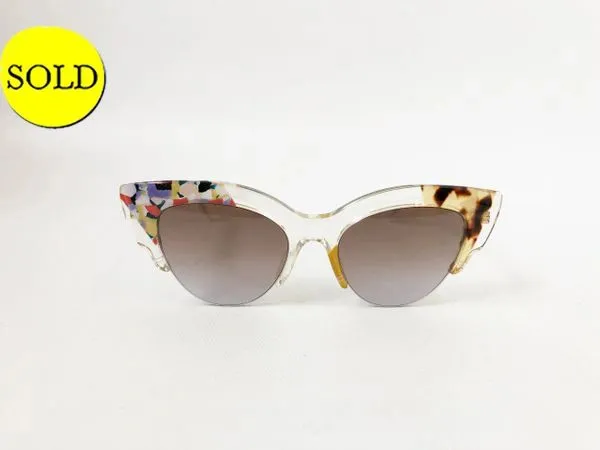 NEW Fendi Gradient Cat Eye Sunglasses