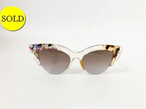 NEW Fendi Gradient Cat Eye Sunglasses