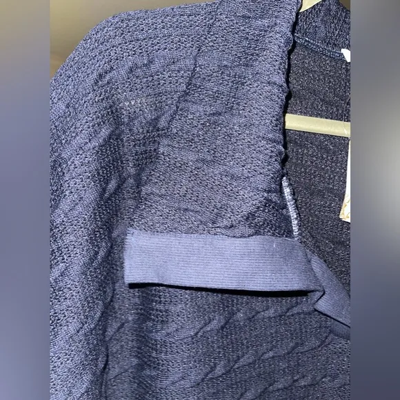 NEW Navy Dolman Sleeve Sweater, 3X