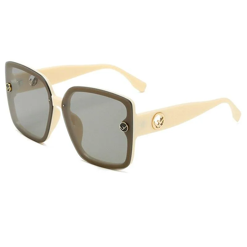 New Oversized Sunglasses Plastic Women Gradient Sun Glasses UV400