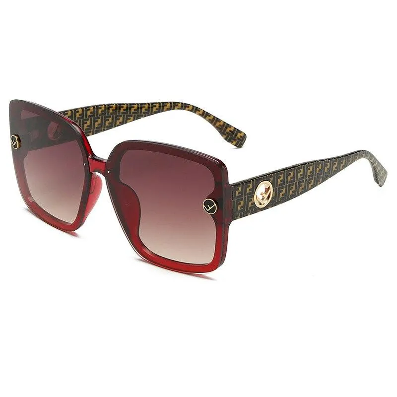 New Oversized Sunglasses Plastic Women Gradient Sun Glasses UV400