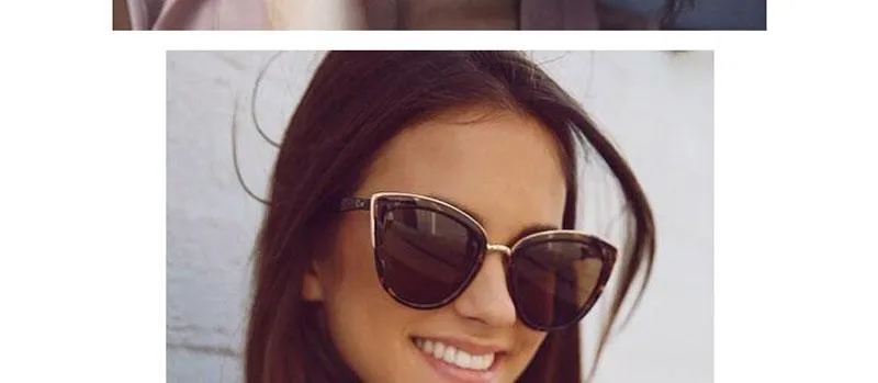 New Oversized Sunglasses Women Cateye Retro Glasses for Women Luxury Sunglasses Women Brand Oculos De Sol Feminino