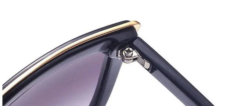 New Oversized Sunglasses Women Cateye Retro Glasses for Women Luxury Sunglasses Women Brand Oculos De Sol Feminino