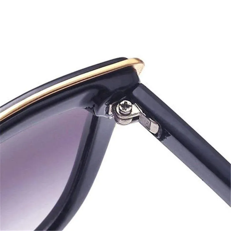 New Oversized Sunglasses Women Cateye Retro Glasses for Women Luxury Sunglasses Women Brand Oculos De Sol Feminino