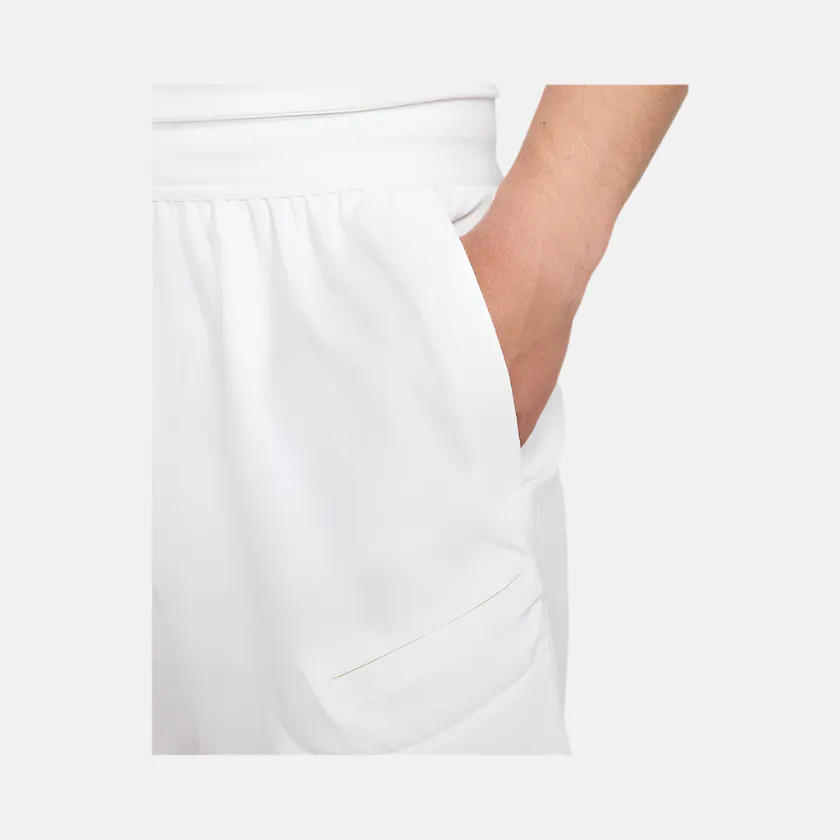 Nike Court Advantage Men's Dri-FIT 6" Tennis Shorts - White/Black