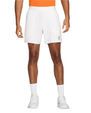 NIKECOURT MENS TENNIS DRI-FIT ADVANTAGE 6" SHORT