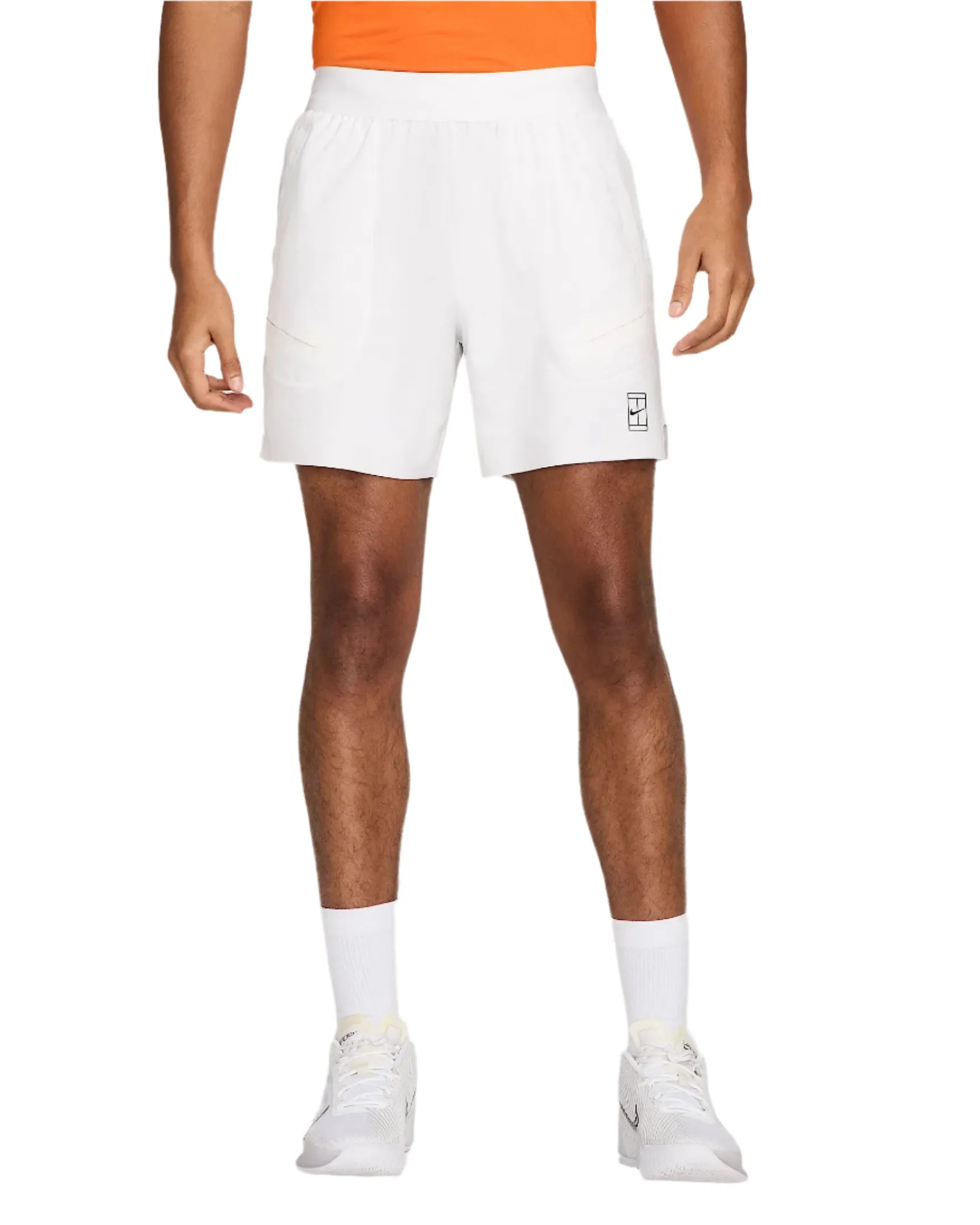 NIKECOURT MENS TENNIS DRI-FIT ADVANTAGE 6" SHORT