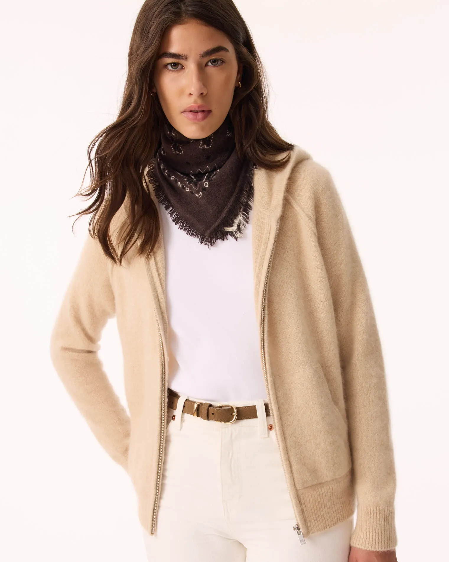 NIM IN BEIGE CHINE