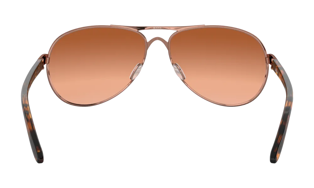 Oakley Feedback - Rose Gold with Vr50 Brown Gradient