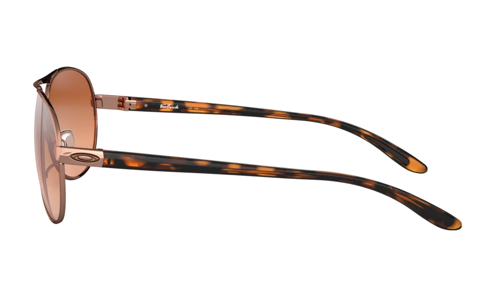 Oakley Feedback - Rose Gold with Vr50 Brown Gradient