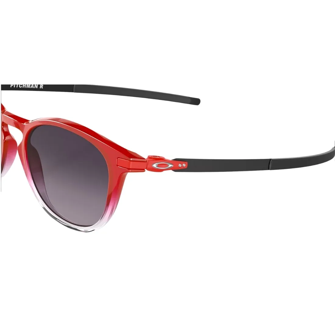 Oakley Pitchman R Fabio Quartararo Collection Sunglasses - Red Fade/Prizm Grey Gradient