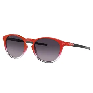 Oakley Pitchman R Fabio Quartararo Collection Sunglasses - Red Fade/Prizm Grey Gradient