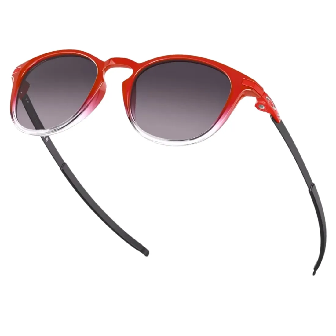Oakley Pitchman R Fabio Quartararo Collection Sunglasses - Red Fade/Prizm Grey Gradient
