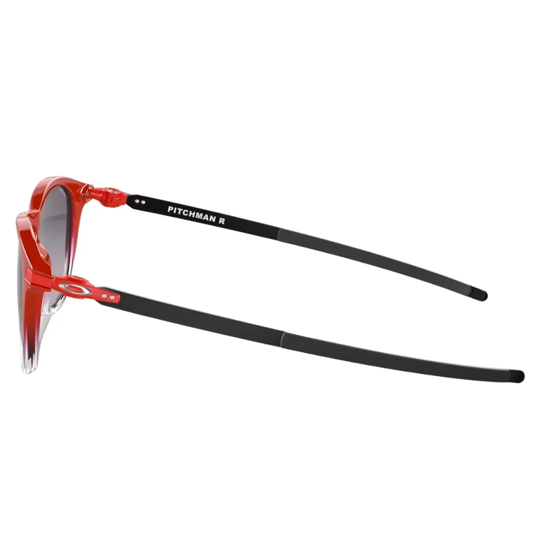 Oakley Pitchman R Fabio Quartararo Collection Sunglasses - Red Fade/Prizm Grey Gradient