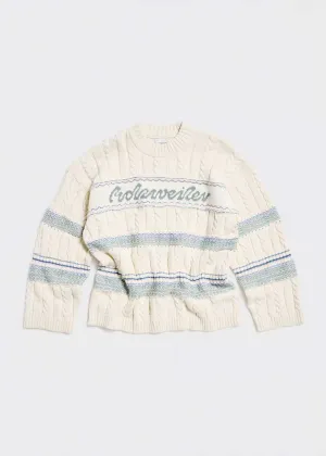 Off-White Logo Knit Sweater