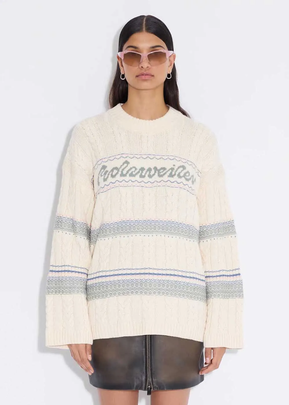 Off-White Logo Knit Sweater