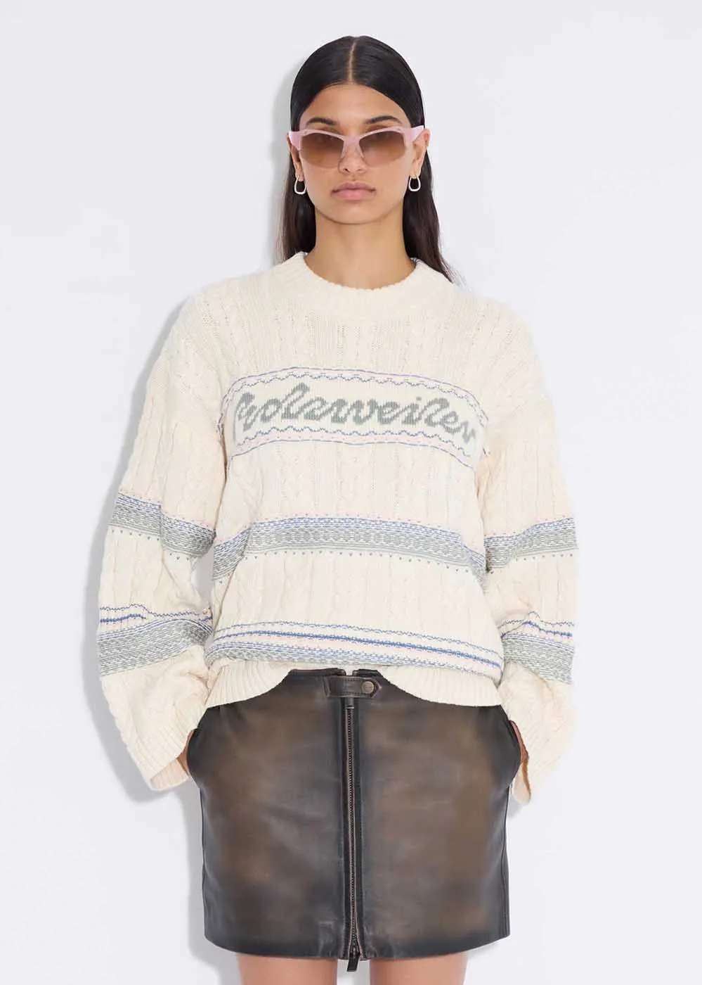 Off-White Logo Knit Sweater