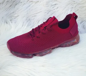 On The Run Sneakers - Burgundy